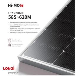 LONGI HI-MO7 LR5-72HGD 585W-620W