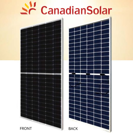 Canadian Solar 520W-550W Bifacial Mono Solar Panel